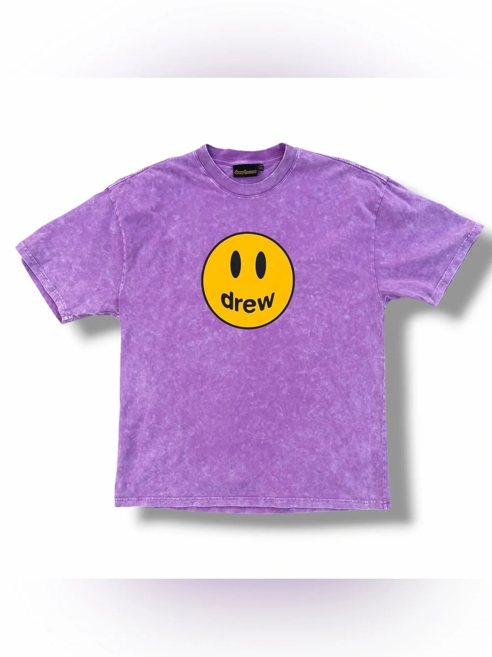 Drew House Mascot Logo Tee Shirt Washed Grape Size Medium Oversized